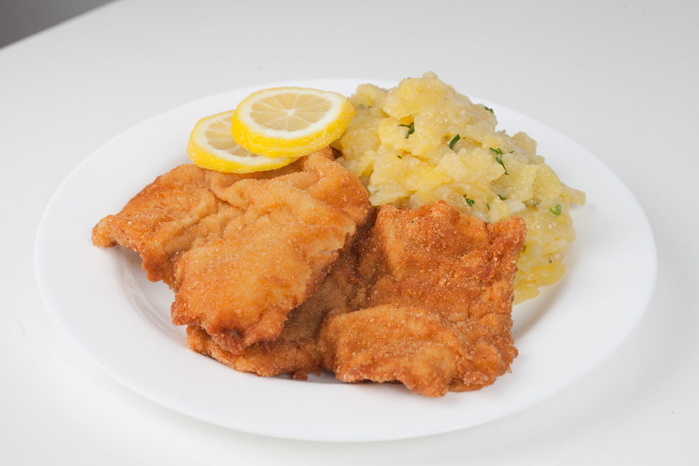 Panino con schnitzel